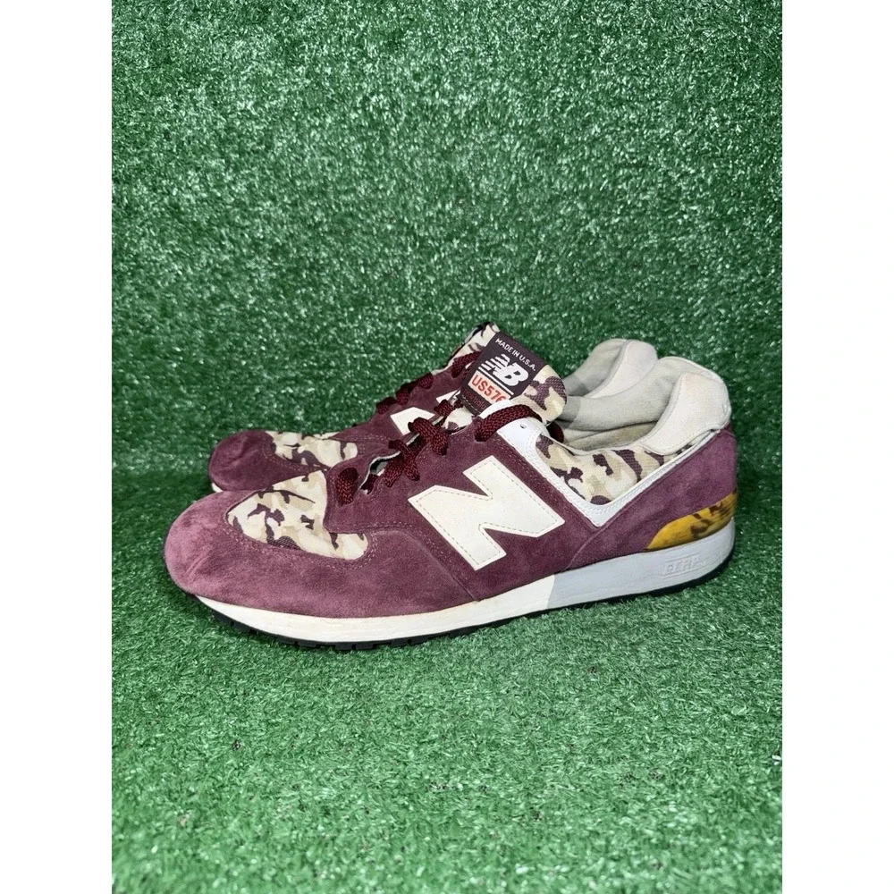 Vintage New Balance Made In USA 576 Purple Running Comfort Shoes Mens‎ Size 13